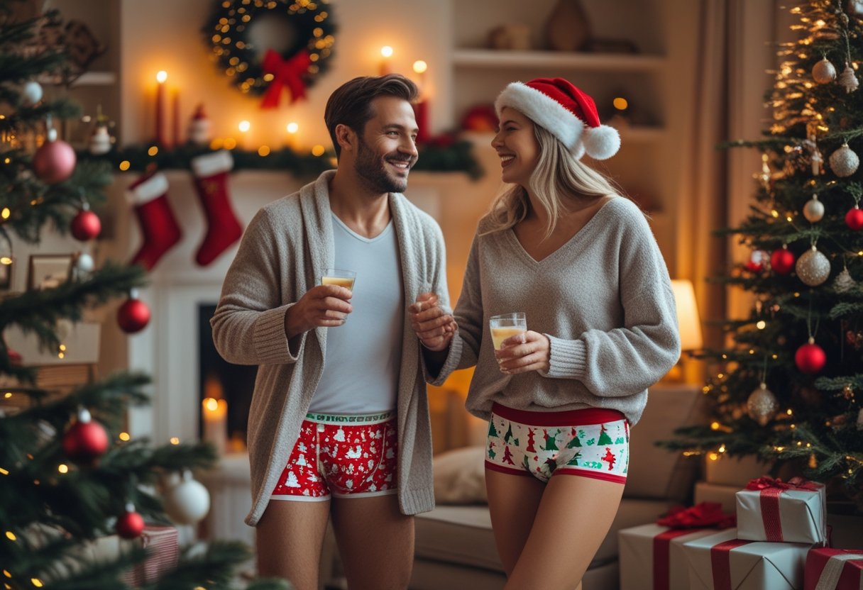 Sådan skaber du den perfekte julestemning med juleunderbukser og juletræspynt